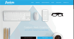 Desktop Screenshot of designsbyfusion.com